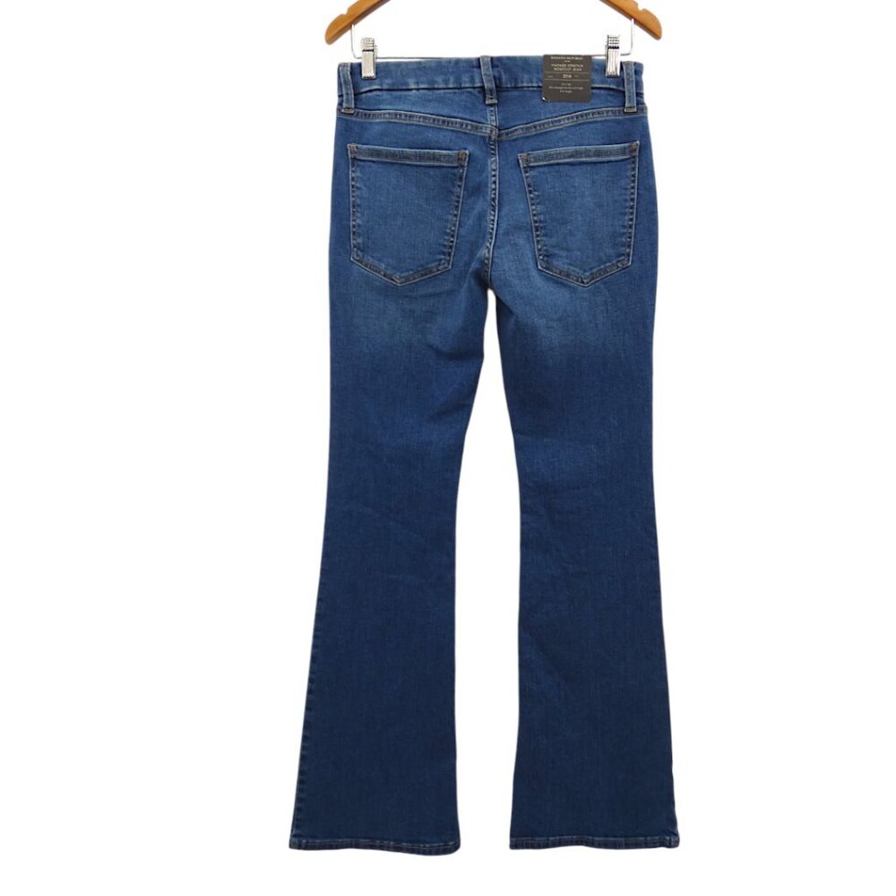 NWT Banana Republic Bootcut Jeans Women’s 27/4 Low Rise Stretch Y2K Vintage - Picture 3 of 11